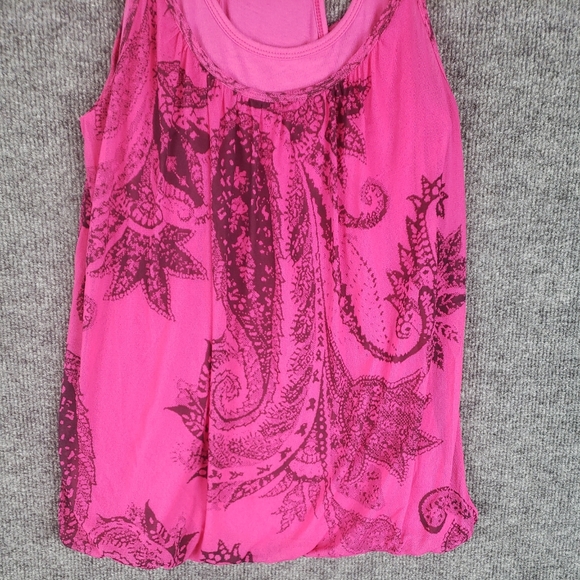 Express Double Tank One Piece Pink Small - Picture 8 of 8